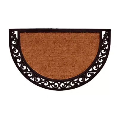 Calloway Mills Ornate Scroll Wedge Doormat In Multi