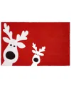Calloway Mills Peeking Reindeer Doormat