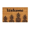Calloway Mills Pineapple Express Outdoor Rectangular Doormat In Multi