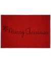 Calloway Mills Red Merry Christmas Doormat