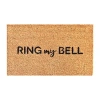 Calloway Mills Ring My Bell Outdoor Rectangular Doormat In Brown