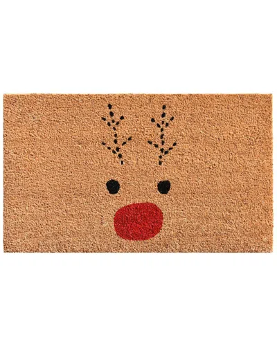 Calloway Mills Rudolph Doormat In Brown