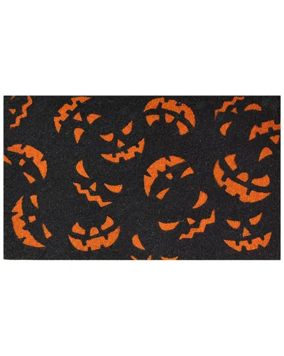 Calloway Mills Scary Pumpkins Doormat In Animal Print