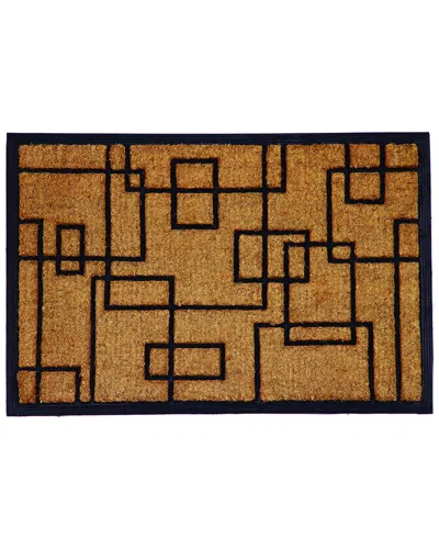 Calloway Mills Social Square Doormat In Brown