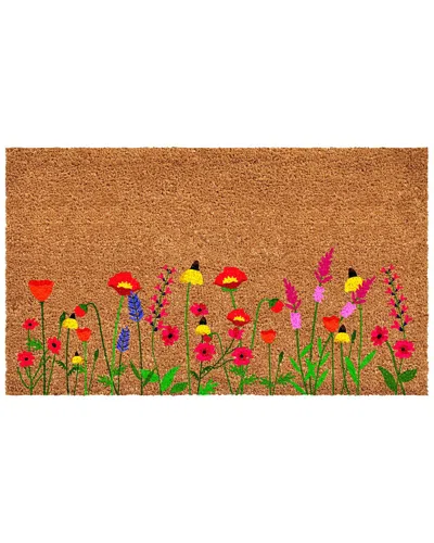 Calloway Mills Spring Blooms Doormat In Brown