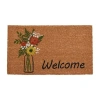 Calloway Mills Summer Bouquet Outdoor Rectangular Doormat In Multi