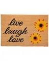 Calloway Mills Sunflower Live Laugh Love Doormat