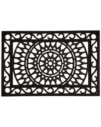Calloway Mills Sungate Rubber Doormat In Black