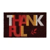 Calloway Mills Thankful Outdoor Rectangular Doormat In Multi