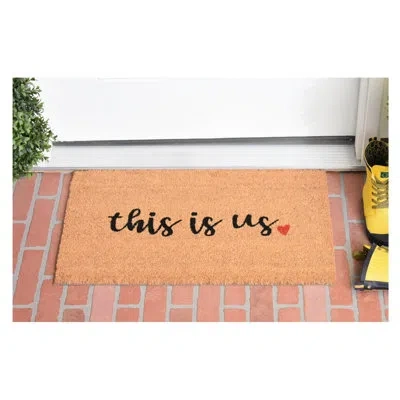 Calloway Mills This Is Us 48 In. X 24 In. Indoor Outdoor Door Mat In Multicolor