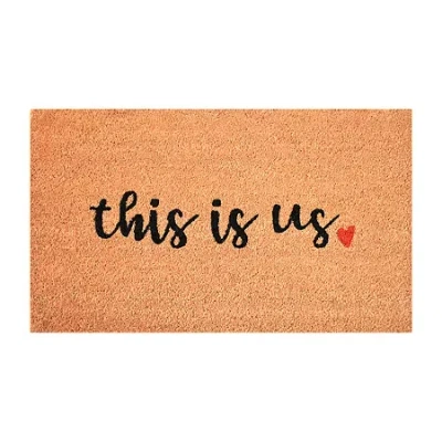 Calloway Mills This Is Us Outdoor Rectangular Doormat In Multi