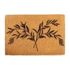 Calloway Mills Tropical Palm Outdoor Rectangular Doormat In Brown