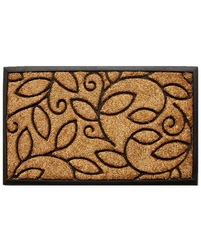 Calloway Mills Vine Leaves Doormat In Brown