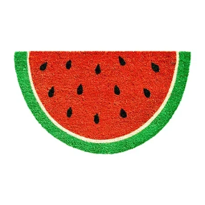 Calloway Mills Watermelon 17"x29" Wedge Doormat In Multi