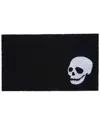 Calloway Mills White Skull Doormat