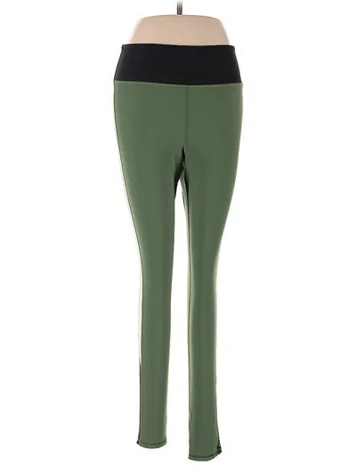 Pre-owned Calme Active Pants In Green