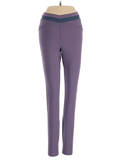 Pre-owned Calme Active Pants In Purple