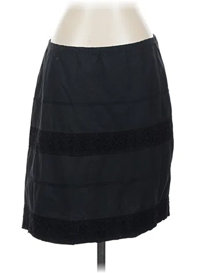 Pre-owned Calme Formal Skirt In Black