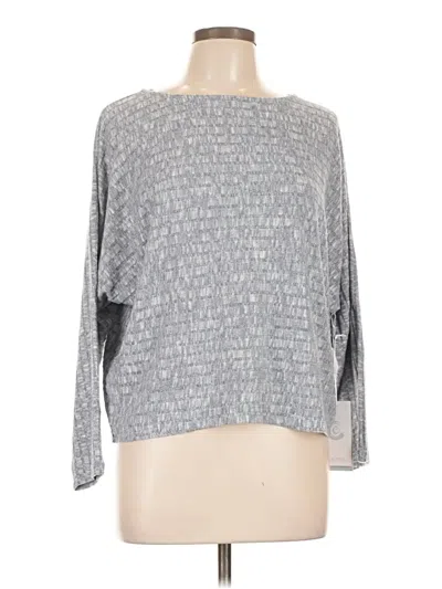Calme Pullover Sweater In Gray