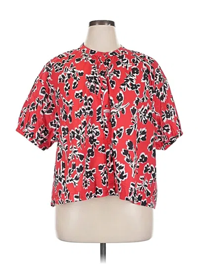 Pre-owned Calme Short Sleeve T-shirt In Red