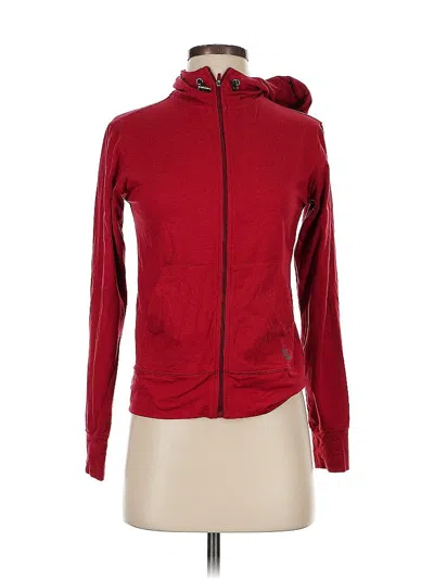 Pre-owned Calme Zip Up Hoodie In Red