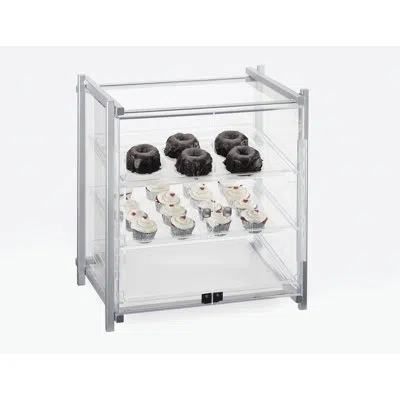 Cal-mil 1x1 S/s Case In Silver