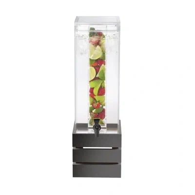 Cal-mil 3 Gallon Beverage Dispenser With Infusion Chamber In Midnight