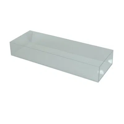 Cal-mil 5 Sided Box - Clear