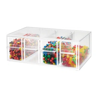 Cal-mil Acrylic Topping Dispenser In Clear