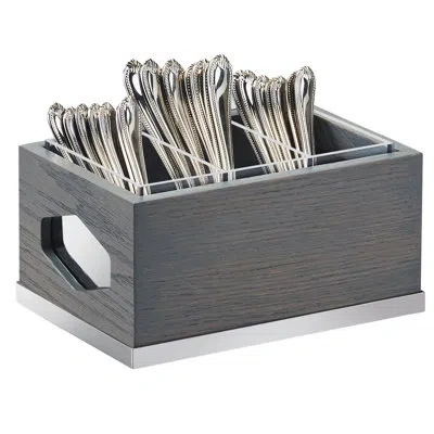 Cal-mil Ashwood Flatware Display In Gray