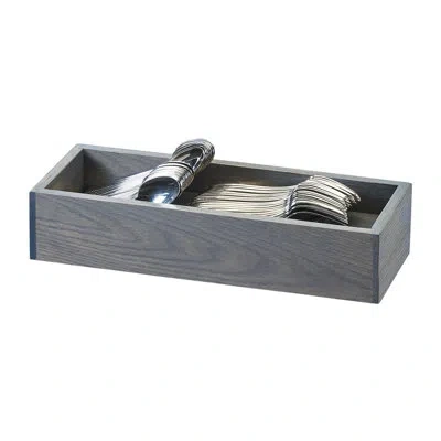 Cal-mil Ashwood Flatware Organizer In Gray