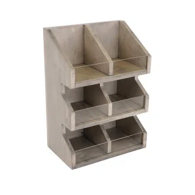 Cal-mil Aspen 6 Section Condiment Organizer