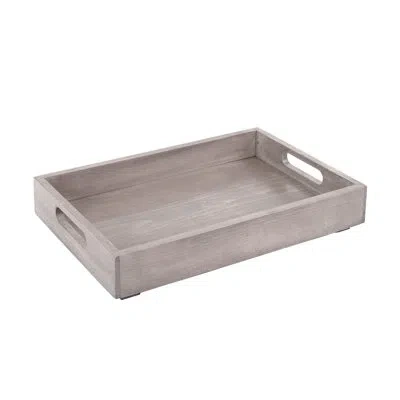 Cal-mil Aspen Accent Tray In Gray