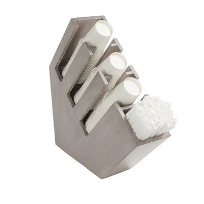 Cal-mil Aspen Cup, Lid And Straw Holder