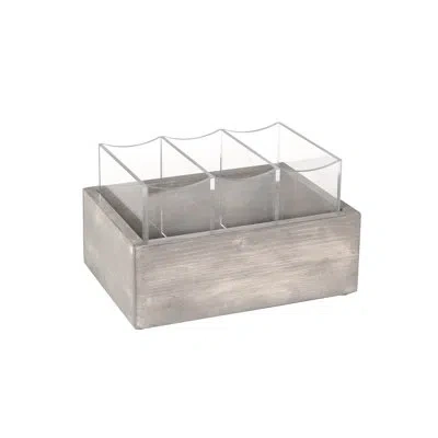 Cal-mil Aspen Flatware Display In Gray