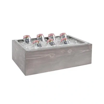 Cal-mil Aspen Ice Housing With Clear Pan 12" X 20" In Gray