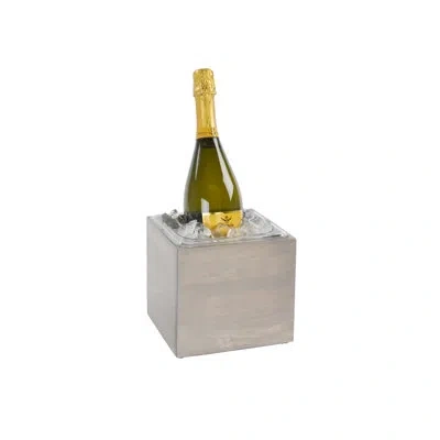 Cal-mil Aspen Ice Housing With Clear Pan 7 3/4" X 7" X 7" In Gray
