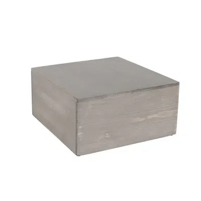Cal-mil Aspen Square Riser - 12" X 12" X 6"