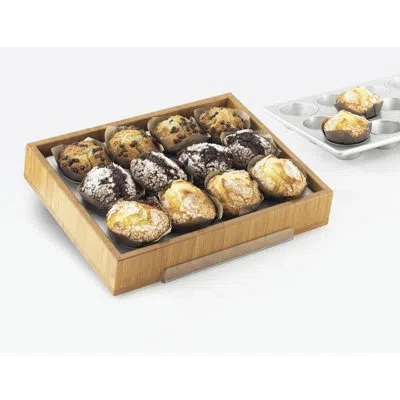 Cal-mil Bamboo 16" X 11" Display Tray