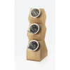 Cal-mil Bamboo 3-cylinder Vertical Flatware / Condiment Display