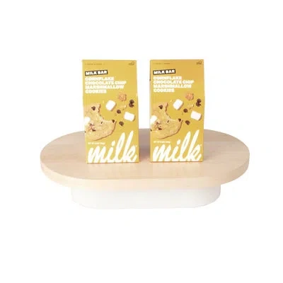 Cal-mil Blonde Oval Riser - 10" X 18" X 3"