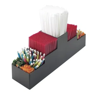 Cal-mil Classic Bar Organizer In Smoke