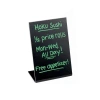 Cal-mil Classic Black Write-on Easel In Black