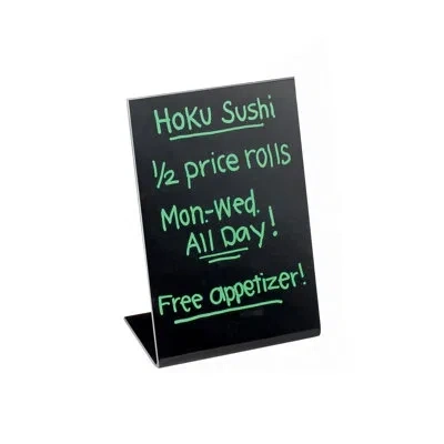 Cal-mil Classic Black Write-on Easel