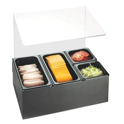 Cal-mil Classic Condiment Bar With Pan