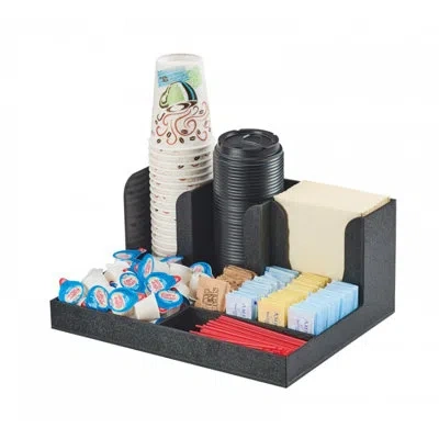 Cal-mil Classic Condiment Station In Black