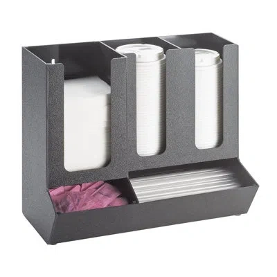 Cal-mil Classic Cup And Lid Organizer In Black
