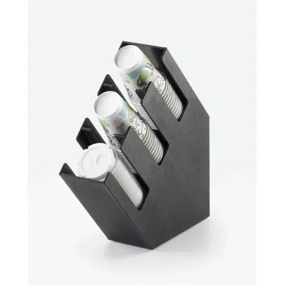 Cal-mil Classic Cup And Lid Organizers In Black