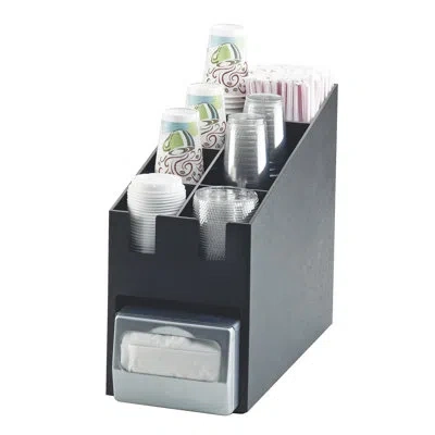 Cal-mil Classic Cup, Lid, And Condiment Organizer
