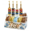 Cal-mil Clear 10 Bin Condiment Holder In Clear